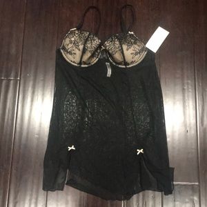 Gilligan O’ Malley lace babydoll sz L nwt